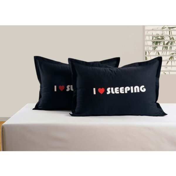 Black Pillow Cover
