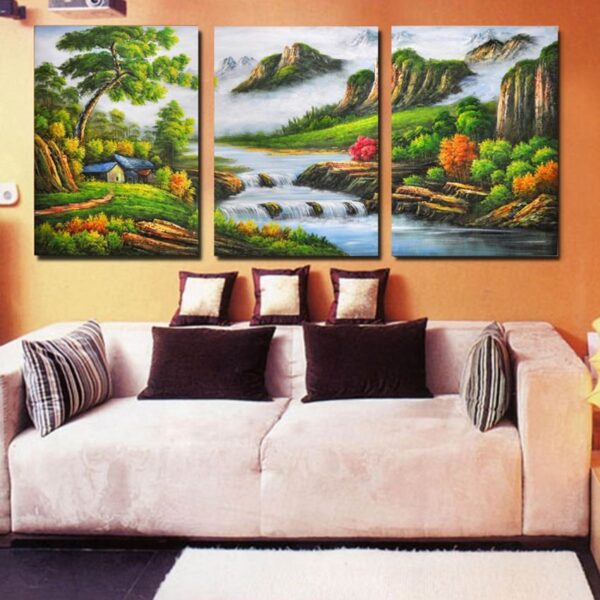 Canvas Painting Without Frame