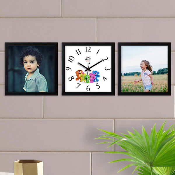 Synthetic Wood Colorful Wall Art