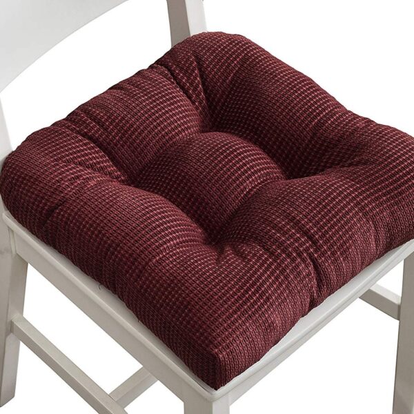 Chair Pad, Burgundy Red