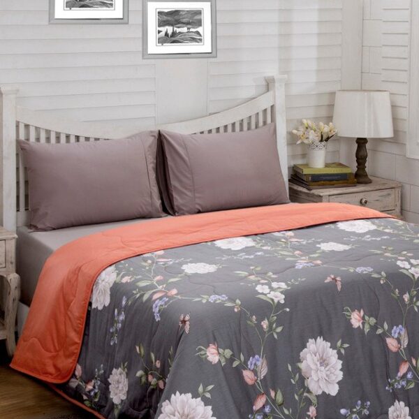 Aiden Grey Printed Cotton