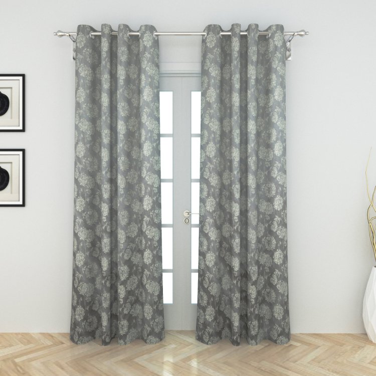 Blackout Door Curtain-Set Of 2 Pcs