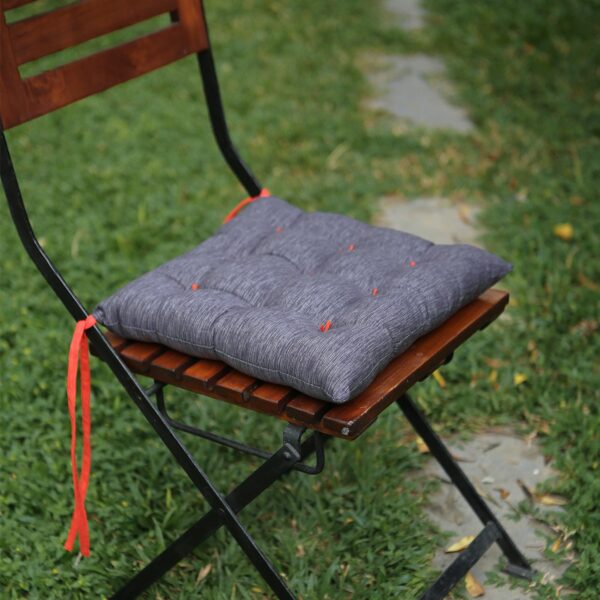 Cotton Chairpad Periscope Dark Grey